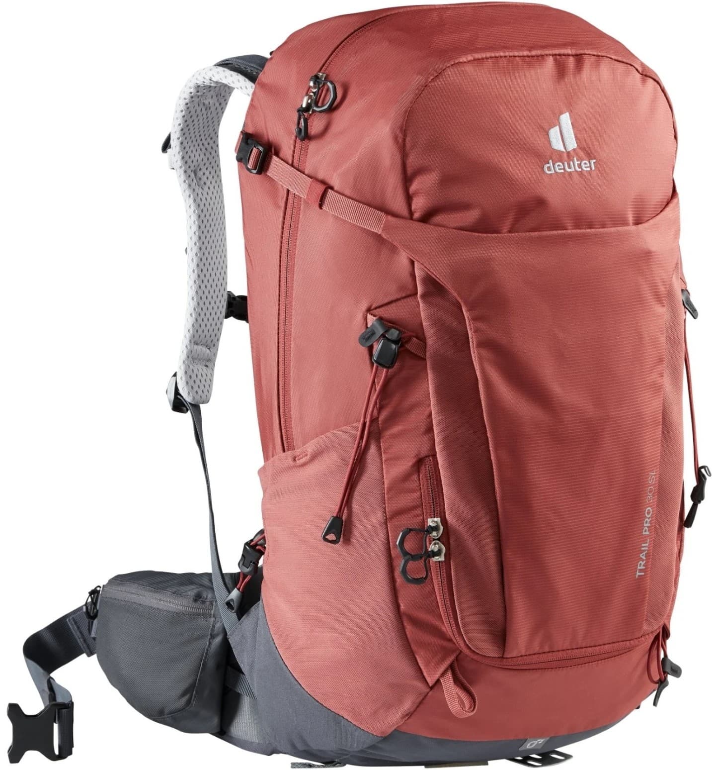 Rucsac sportiv Deuter Trail Pro 30 SL Redwood-Graphite