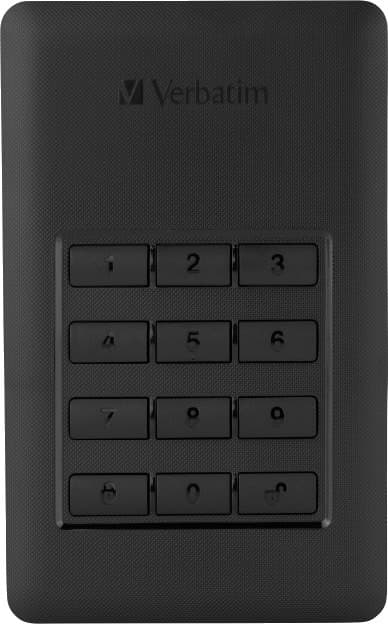 Hard disk extern Verbatim Store 'n' Go with Keypad Access Portable 1Tb (53401)