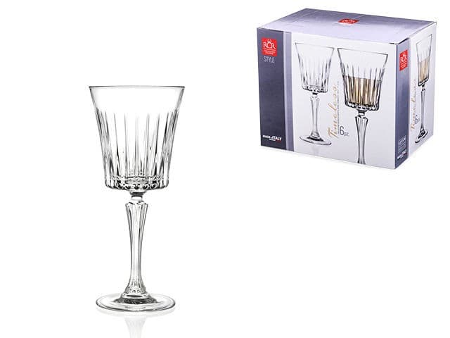 Pahare RCR Timeless 6 buc. 230 ml