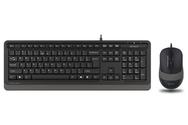Set tastatura + Mouse A4Tech F1010 Black/Grey