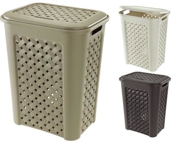 Cos pentru rufe Tontarelli cu capac Arianna 30l