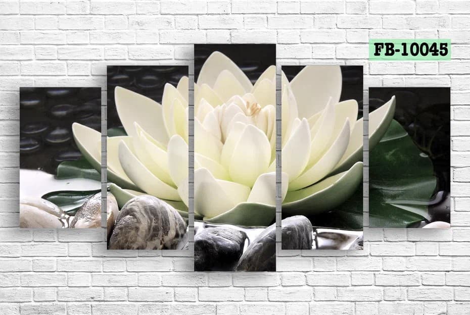 Tablou multicanvas Art.Desig Lotus flower FB-10045
