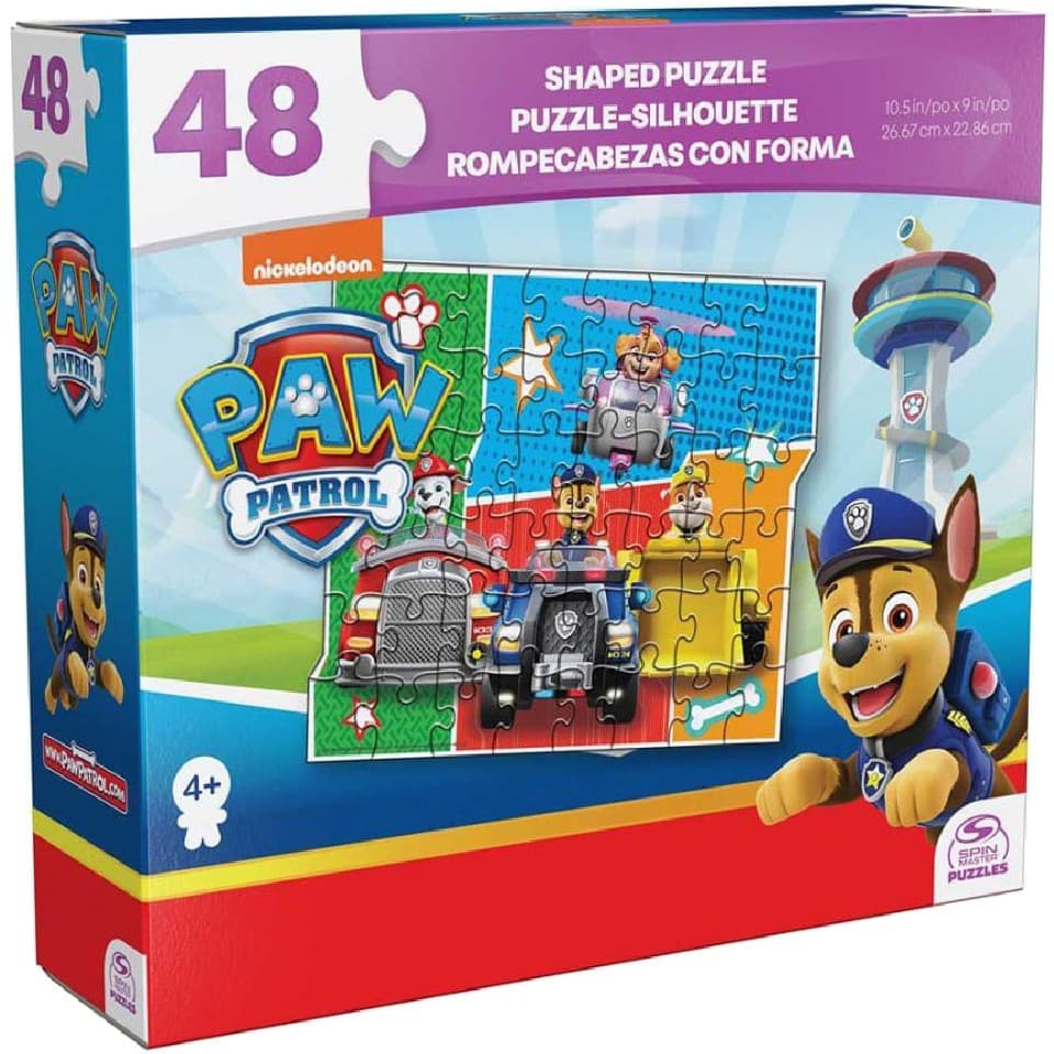 Puzzle Spin Master Paw Patrol Shape