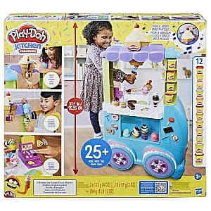 Aparat casnic de jucărie Hasbro F1039 PLAY-DOH ULTIMATE ICE CREAM TRUCK PLAYSET