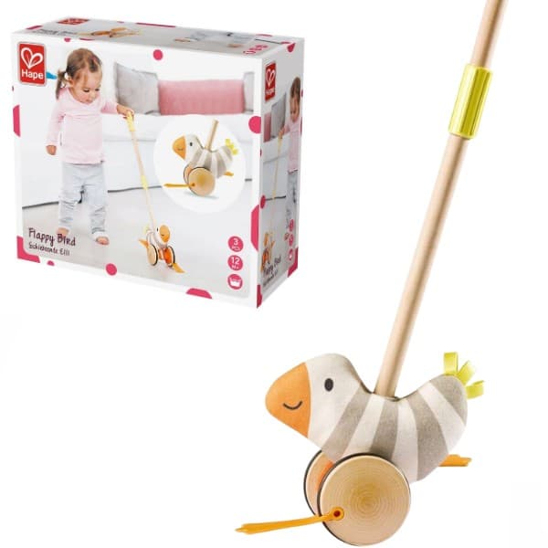 Jucarie de impins si tras Hape E8510