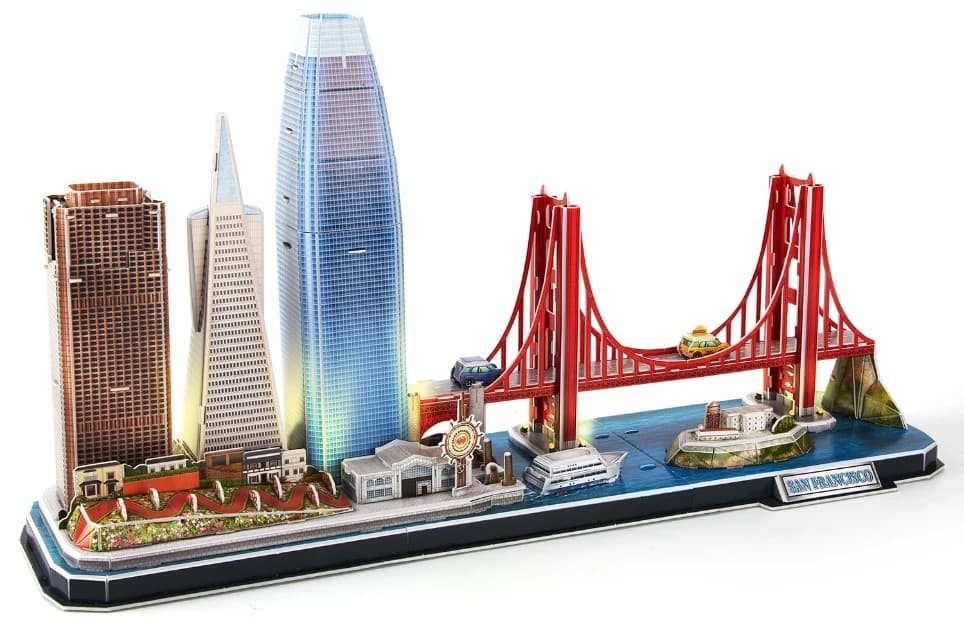 3D Puzzle CubicFun San Francisco L524h