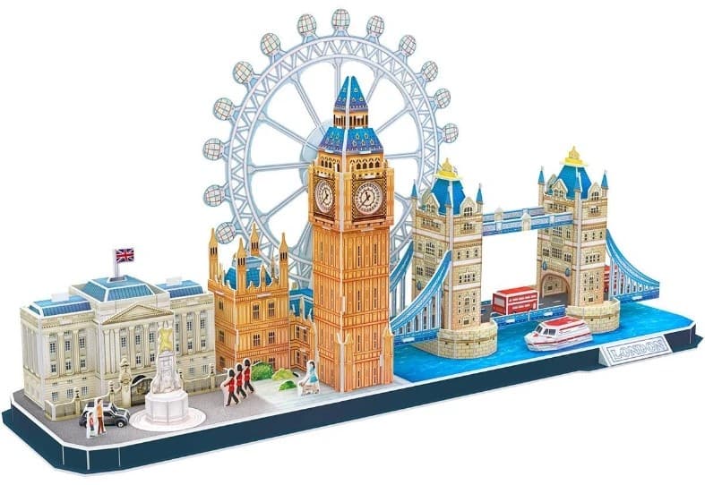 3D Puzzle CubicFun Atracțiile turistice ale Londrei