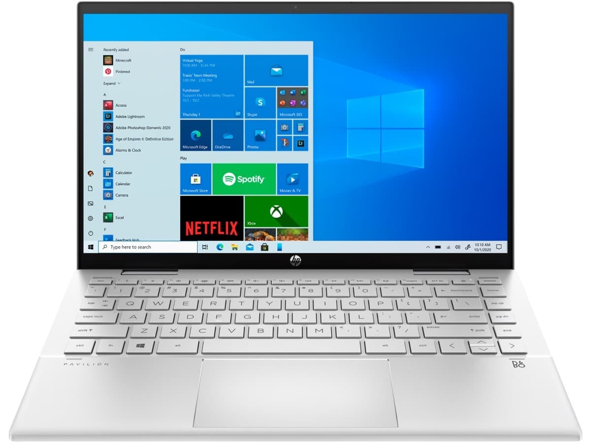 Laptop HP Pavilion 14 x360 Natural Silver (6G7U2EA#UUQ)