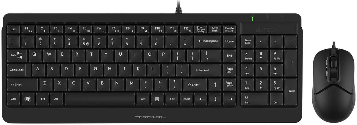 Set tastatura + Mouse A4Tech F1512