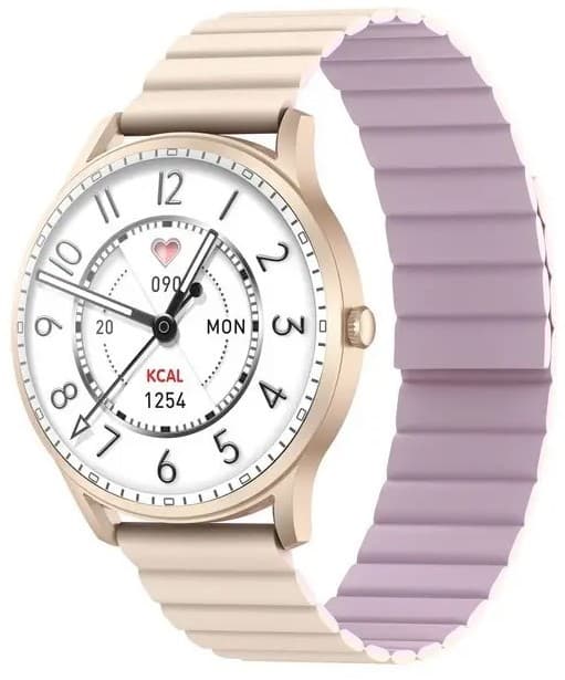 Ceas inteligent Kieslect Lora Gold/Pink