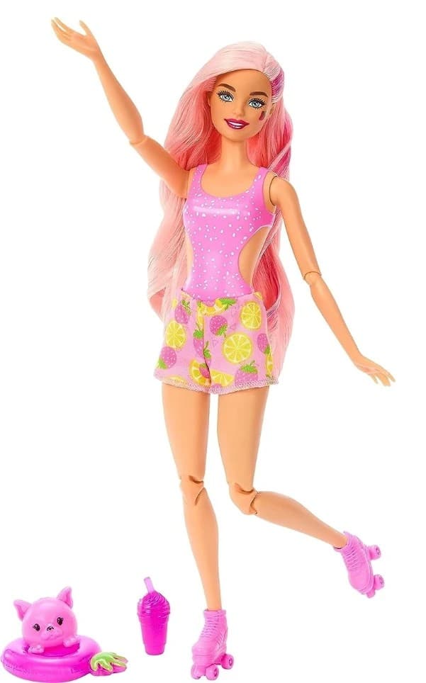 Papusa BARBIE Pop Reveal Limonadă cu căpșuni