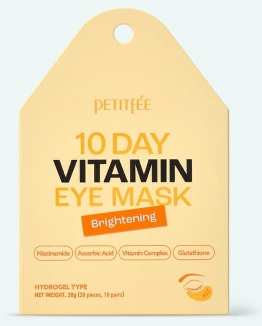 Patch-uri pentru ochi Petitfee & Koelf 10 Day Vitamin Eye Mask - Brightening