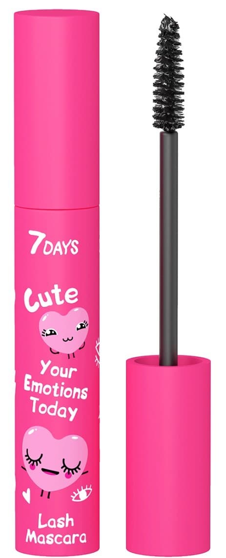 Rimel pentru gene 7DAYS Cute 204 Black