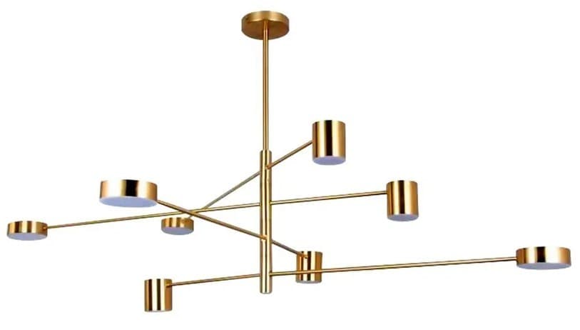 Lustra Hiper H831-1 48W Auriu
