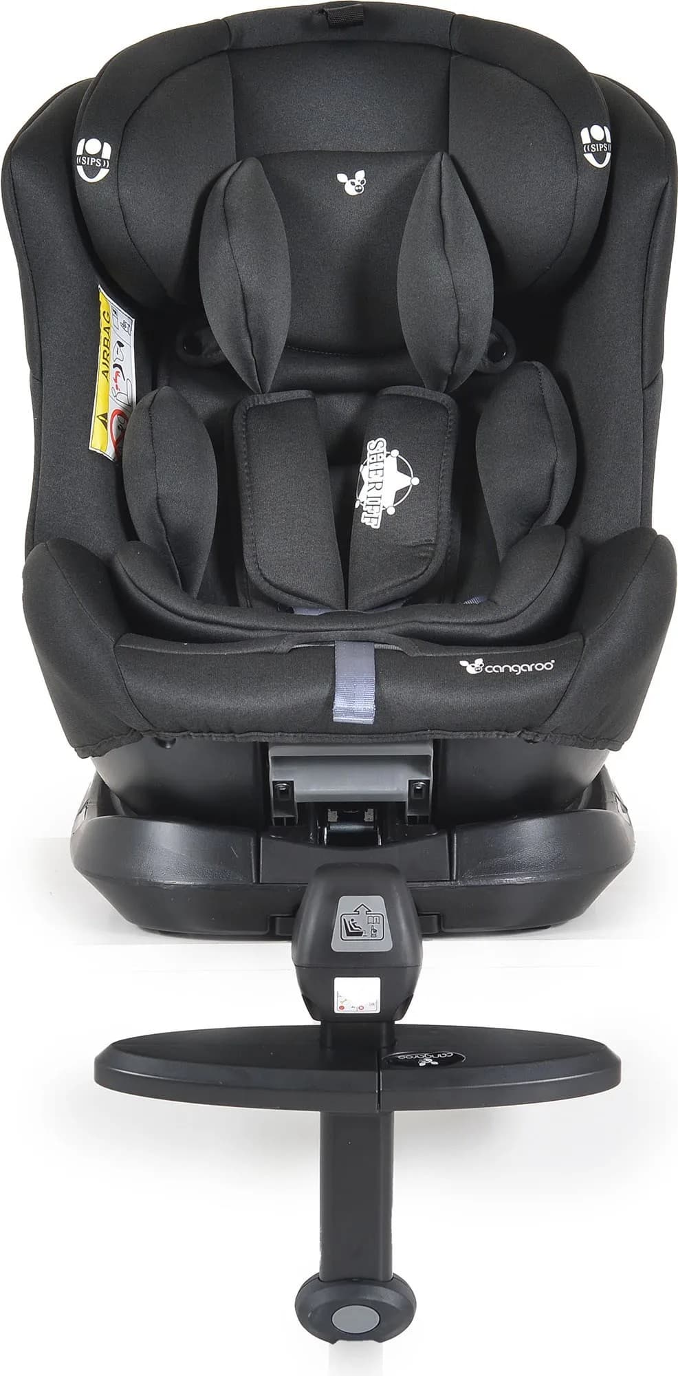 Scaun auto Moni Sheriff Black 0-36 kg Isofix 360
