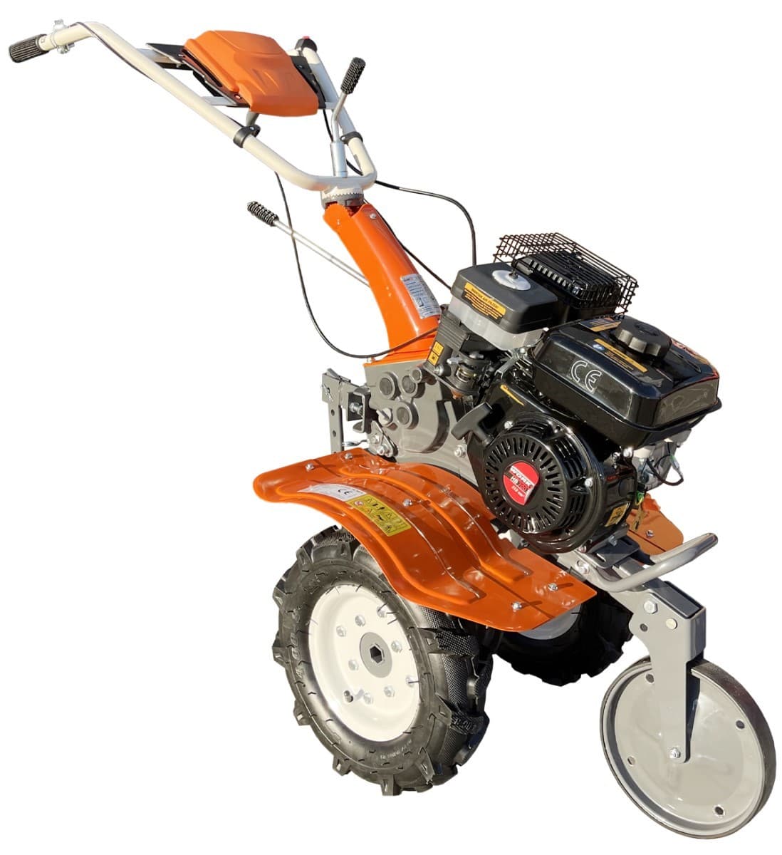 Set cu motocultor Worker HB 700 S 7 CP benzină (Pro Line) + freză
