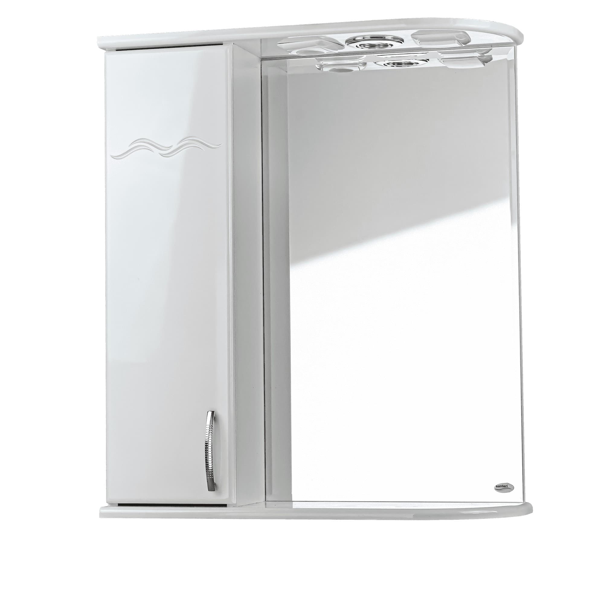 Oglinda baie S-M Clasic 70 White