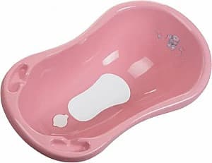 Cadita Maltex Pink 84 cm cu dop și anti-slip