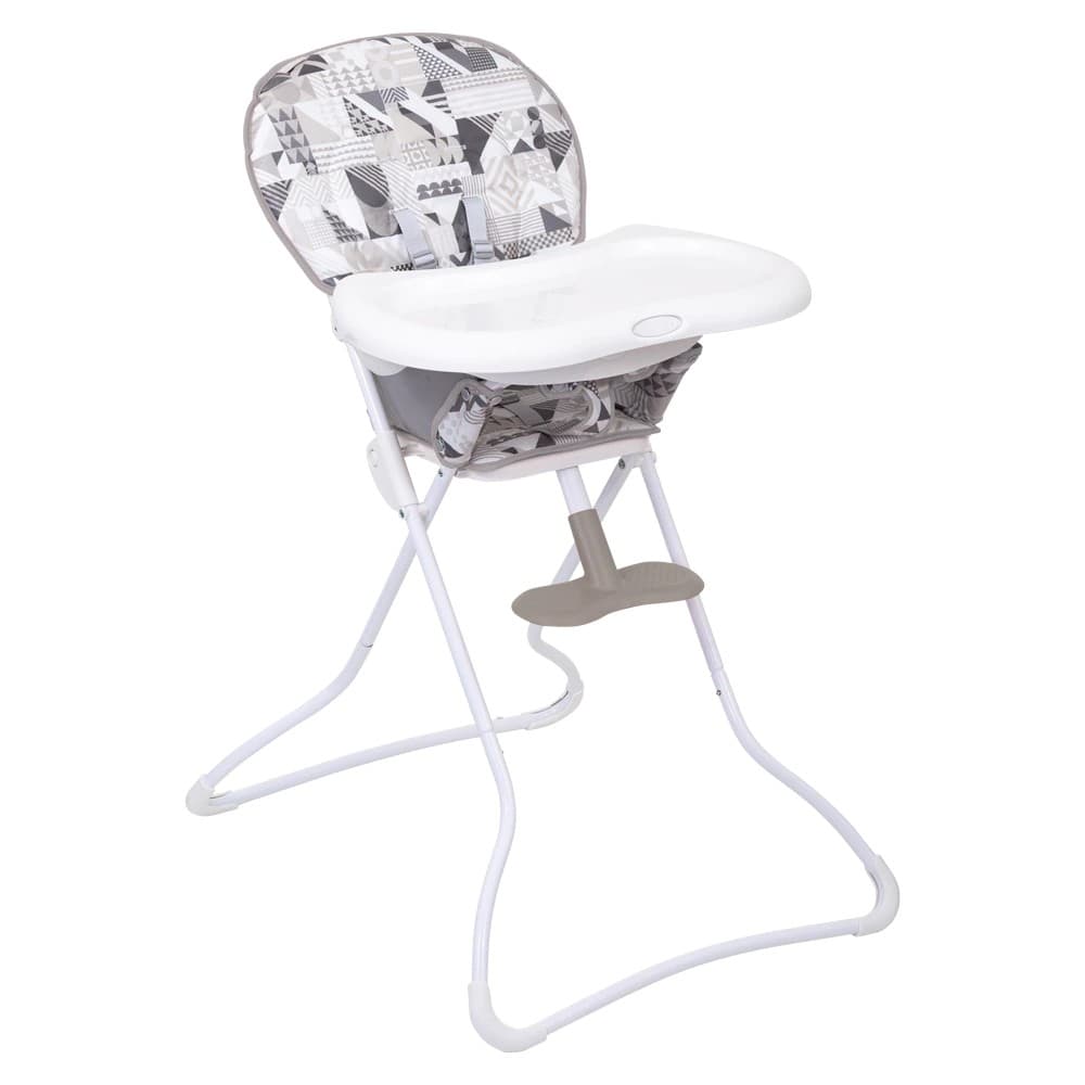 Scaun reglabil pe inaltime Graco Snack N Stow Patchwork Grey