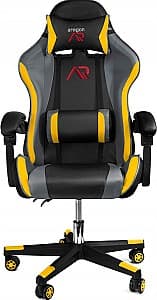 Scaun gaming Jumi Aragon CM-439962 Negru/Gri/Galben