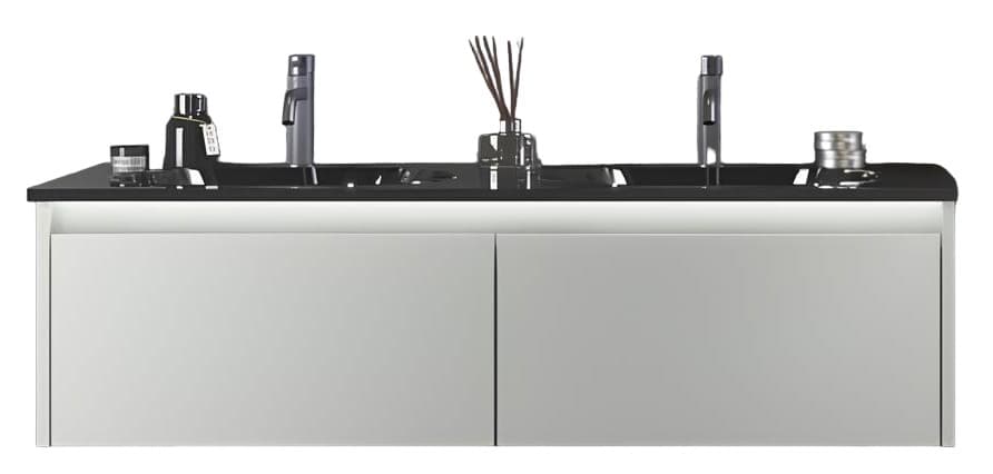 Dulap suspendat Orka Lisbon 132 White Matt