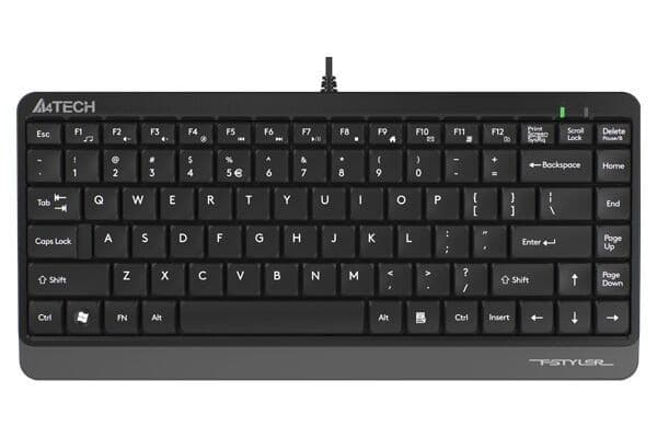 Tastatura A4Tech FK11 Compact Multimedia Black