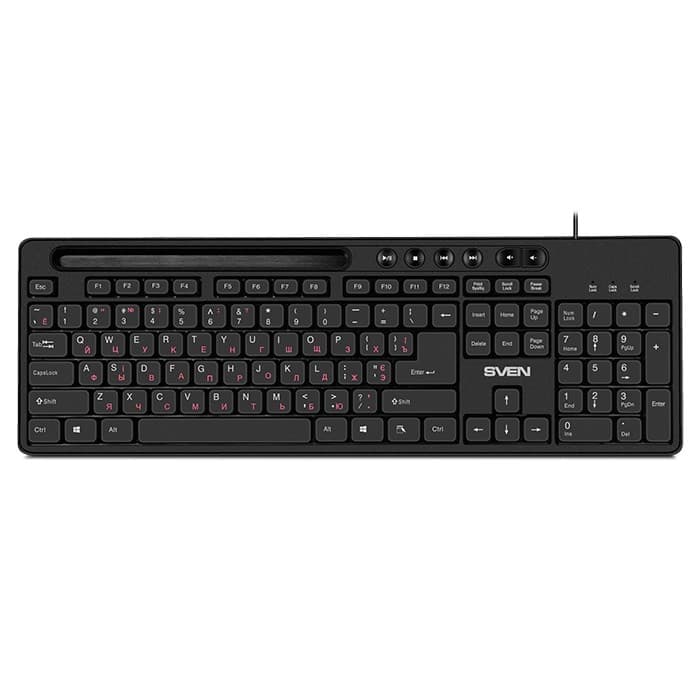 Tastatura SVEN KB-S302 Multimedia Black