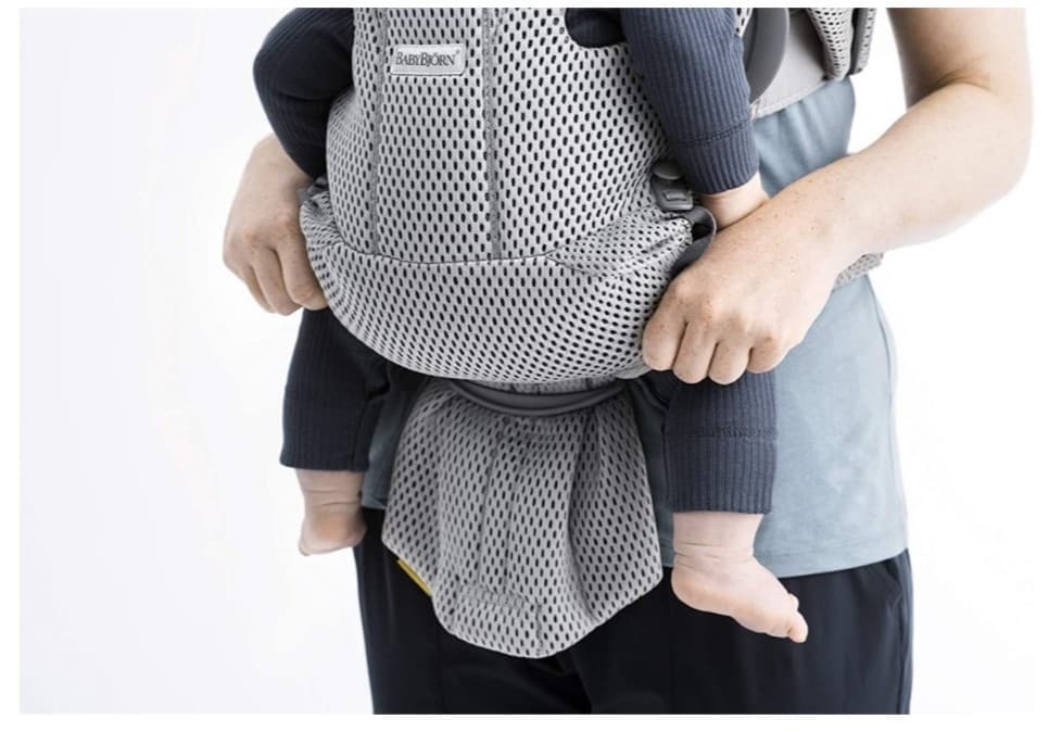 Marsupiu BabyBjorn 3D Mesh Move Grey