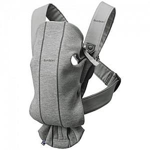 Рюкзак-кенгуру BabyBjorn Mini Light Grey 3D Jersey