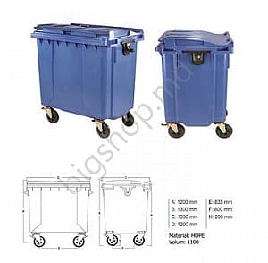 Tomberoane de gunoi TB 1100L Blue