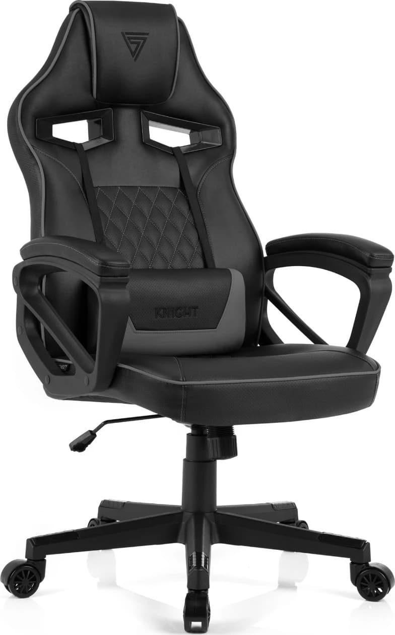 Scaun gaming SENSE7 Knight Black and Gray