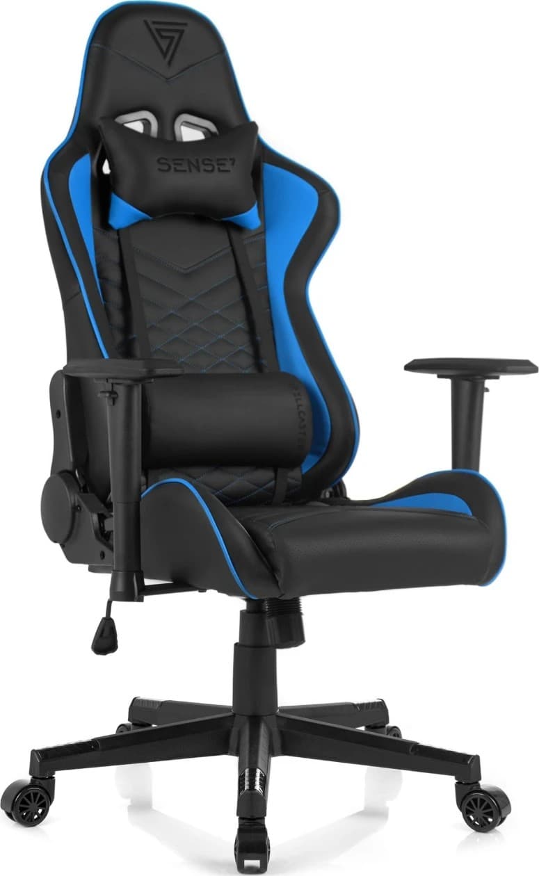 Scaun gaming SENSE7 Spellcaster Black and Blue