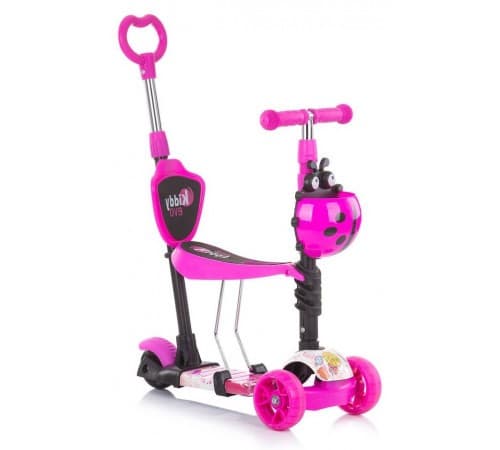 Trotinetă Chipolino 3in1 Kiddy Evo DSKIEH025LO Lollipop