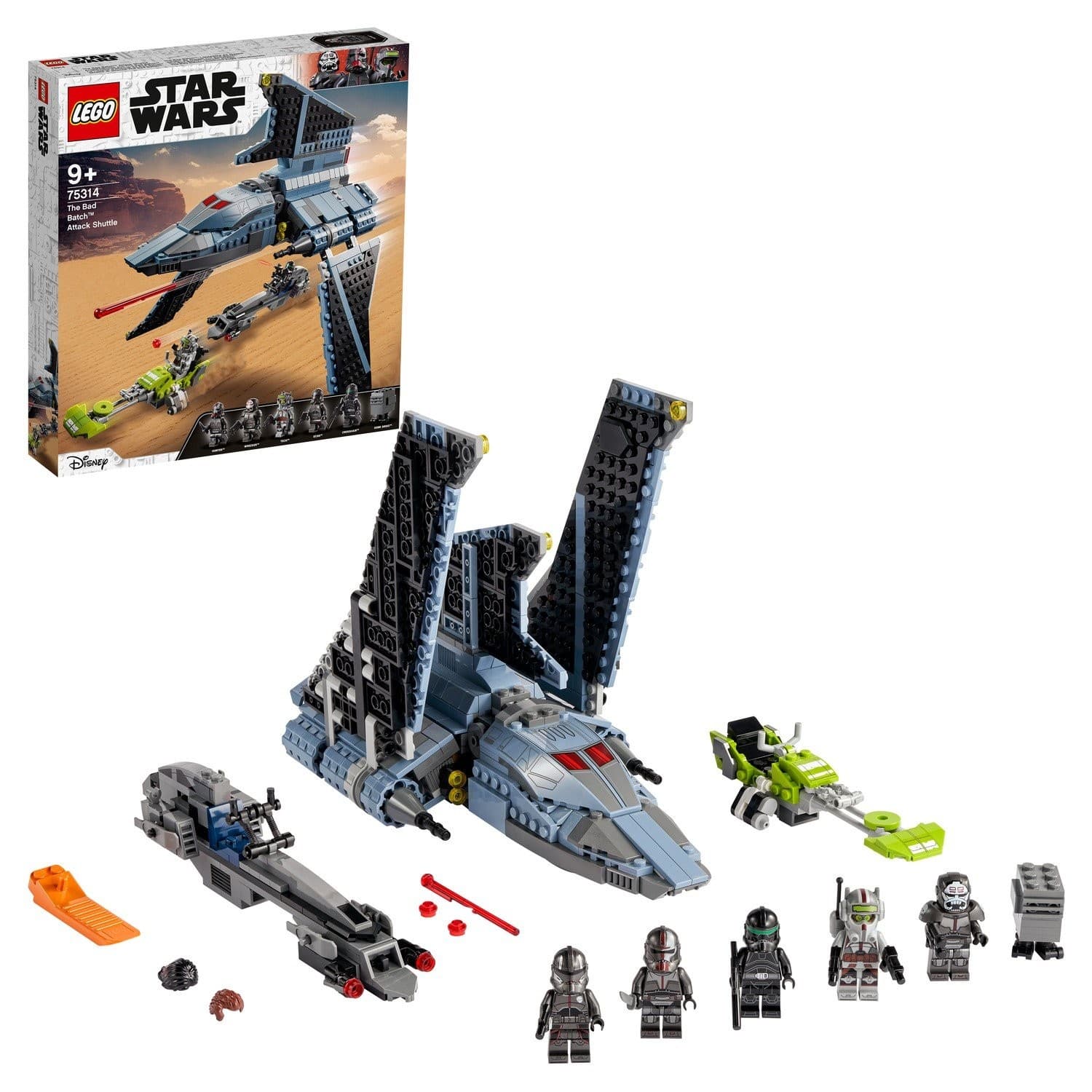 Constructor LEGO 75314 The Bad Batch Attack Shutt