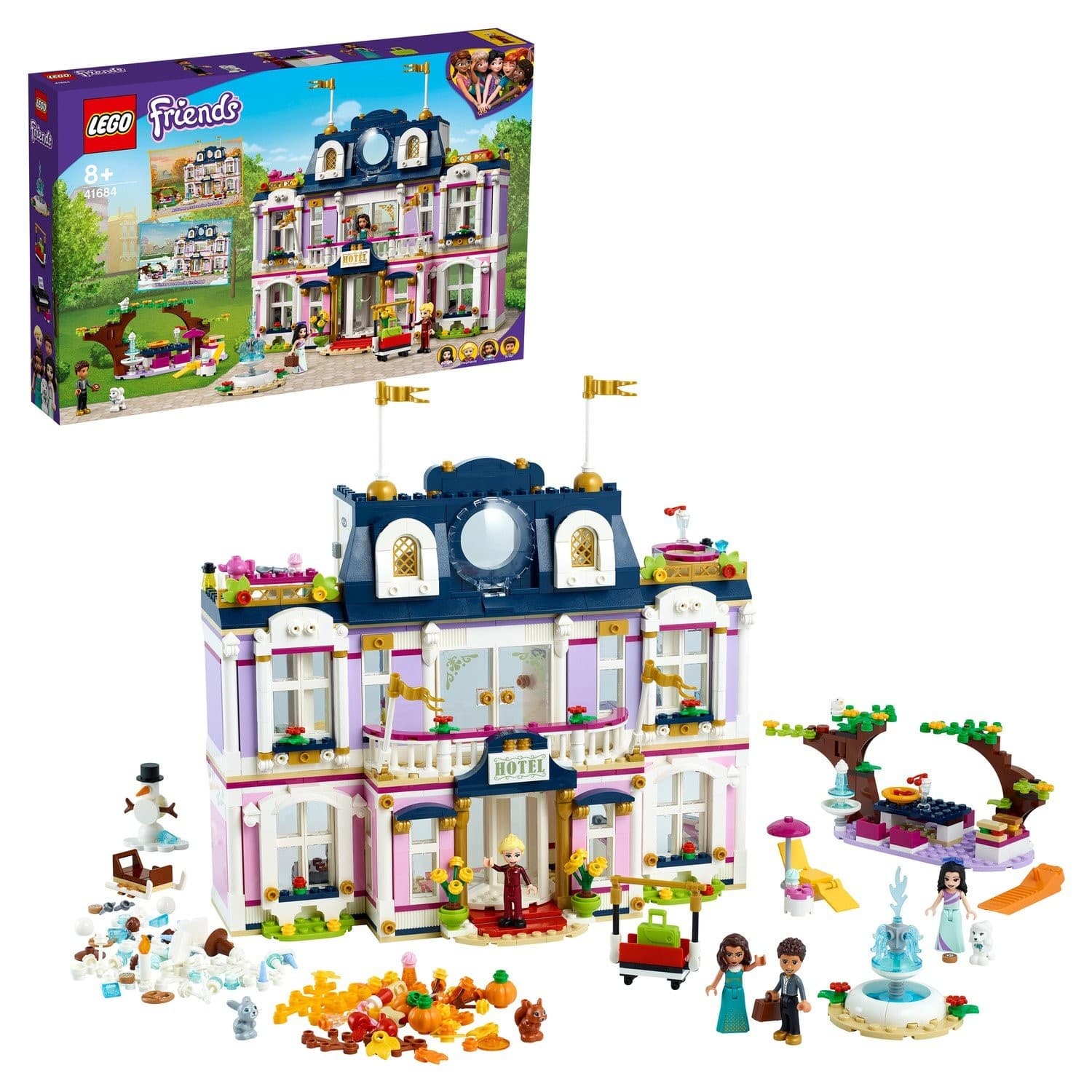 Конструктор LEGO 41684 Heartlake City Grand Hotel