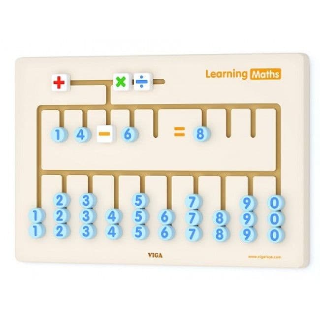 Jucărie interactivă VIGA Wall Toy- Learning Maths