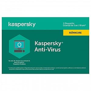 Antivirus Kaspersky Anti-Virus Card 1 Dt 1 Year Renewal