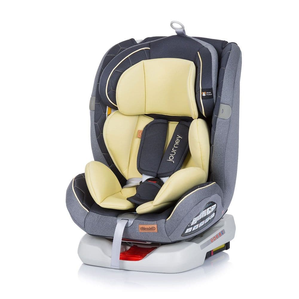 Детское автокресло Chipolino Journey Isofix 360° STKJR02204BA banana