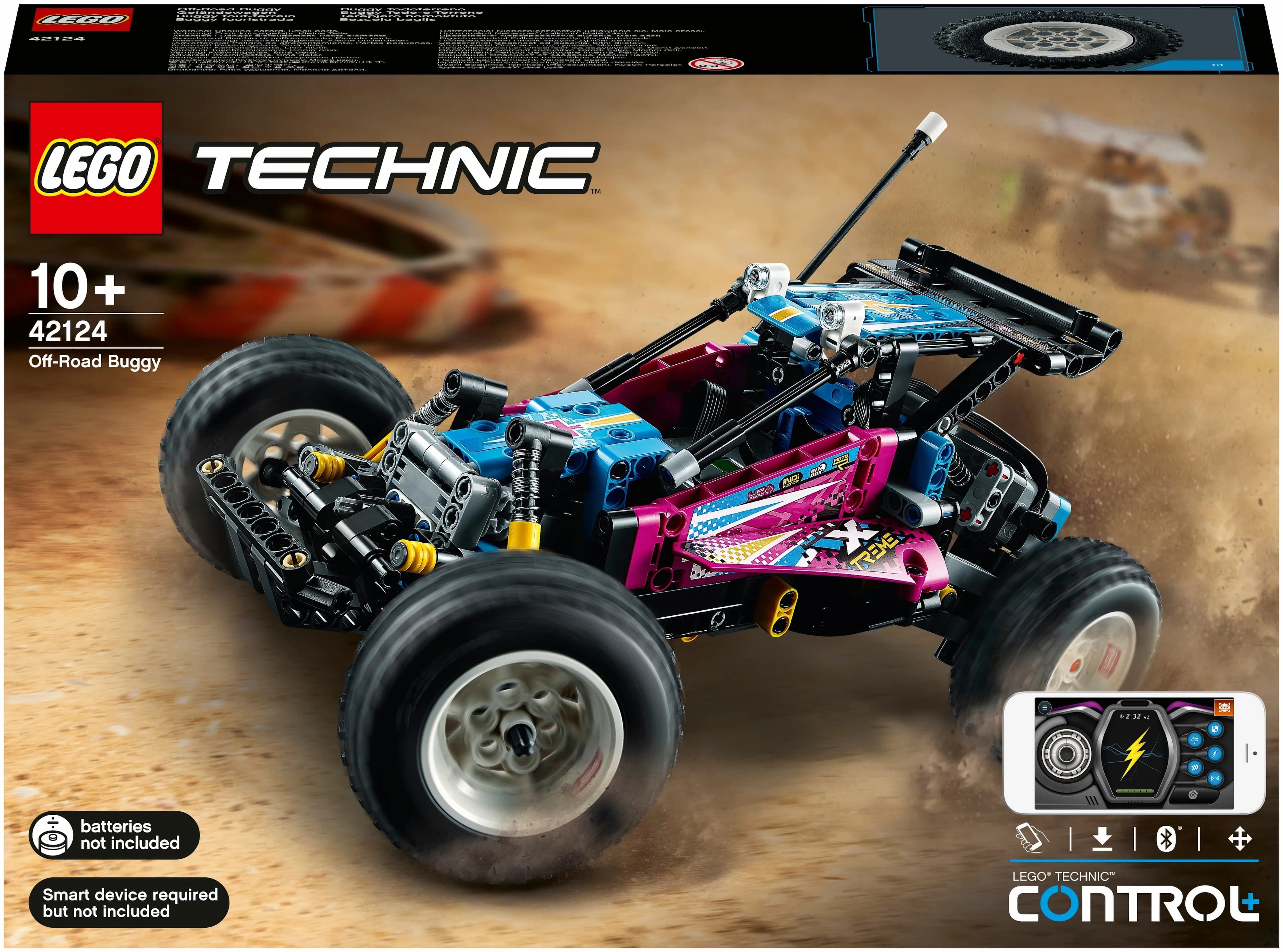 Jucărie interactivă LEGO Off-Road Buggy 42124