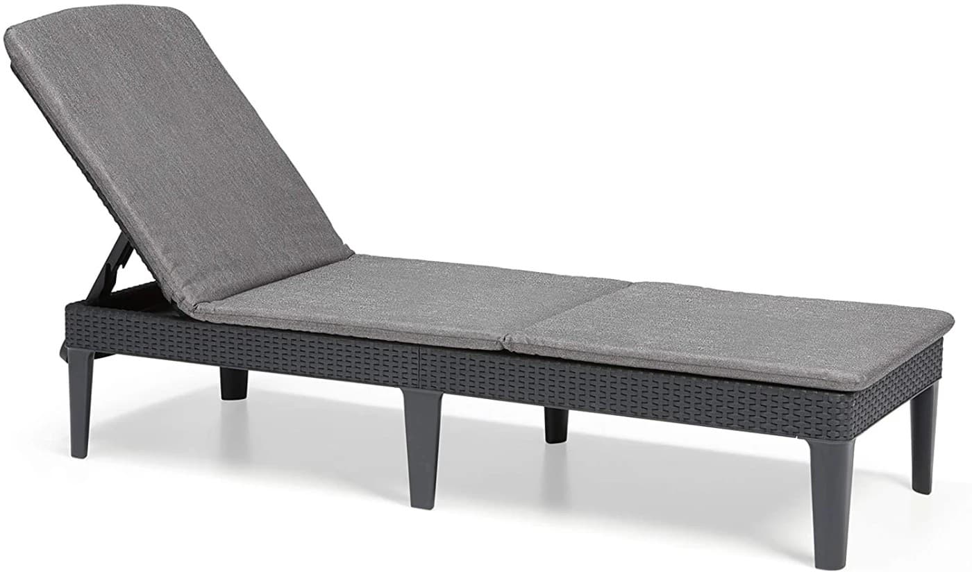 Шезлонг Keter Jaipur Sun Lounger Graphite