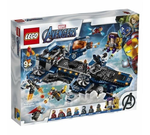 Конструктор LEGO uper Heroes 76153 Конструктор "Геликарриер" (1244 дет.)