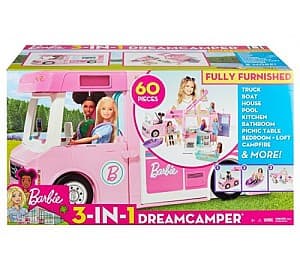 Детски набор для игр BARBIE GHL93 3-в-1 Барби "Дом на колесах"