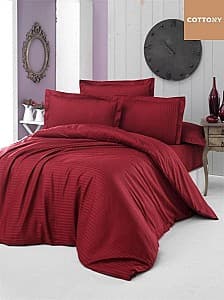 Постельное белье SATIN DE LUX  Bordo Euro