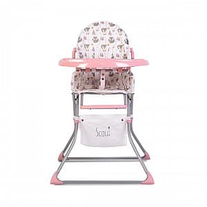 Scaun reglabil pe inaltime Moni Scaut Pink