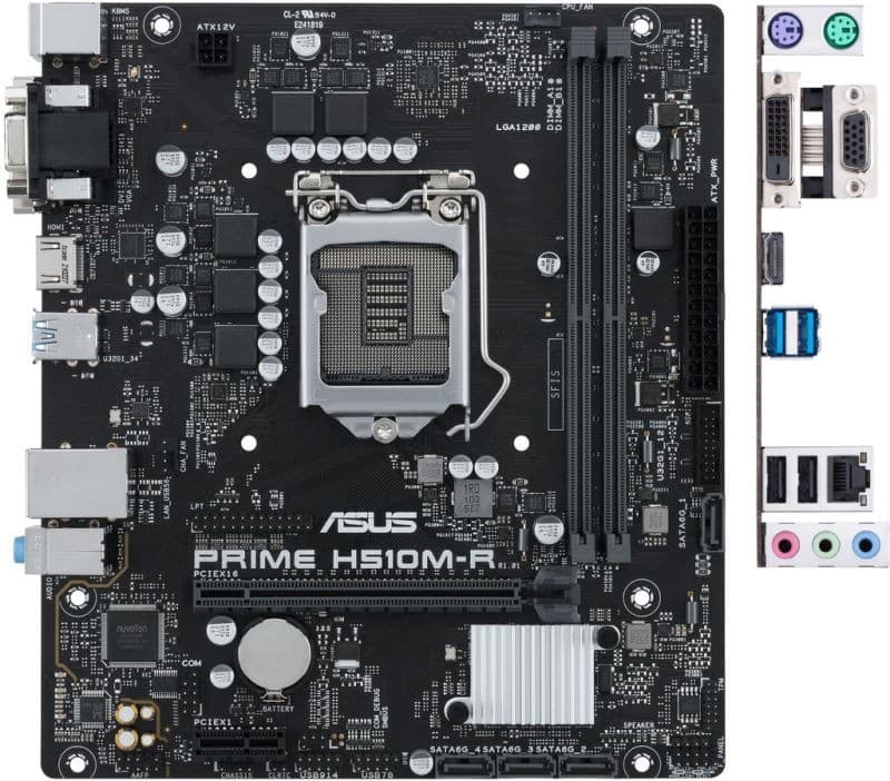 Материнская плата Asus PRIME H510M-R-SI