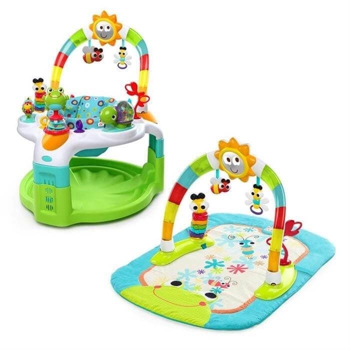 Covoras de joaca Bright Starts Laugh & Lights 2 in 1