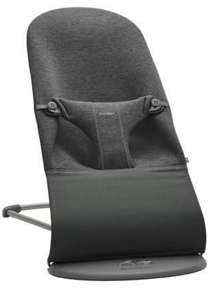 Шезлонг BabyBjorn Bliss Charcoal Grey 3D Jersey