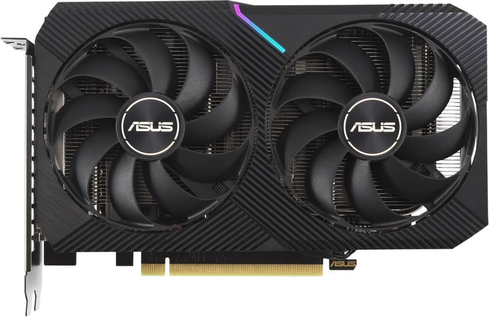 Видеокарта Asus RTX3060 12GB GDDR6 Dual OC V2 (DUAL-RTX3060-O12G-V2)