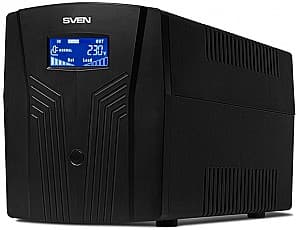 Источник бесперебойного питания SVEN Pro 1500 (LCD, USB)