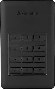 Hard disk extern Verbatim Store 'n' Go with Keypad Access Portable 1Tb (53401)